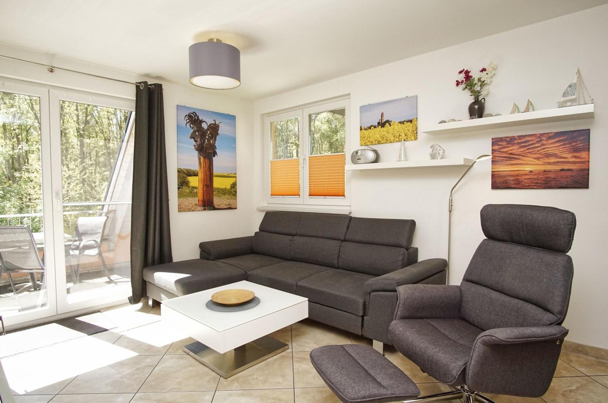 Moderne Fewo Nr 4 Mit Balkon, Sauna Im Haus, Garten - Ferienwohnungen Am Wald Klein Gelm Exteriör bild