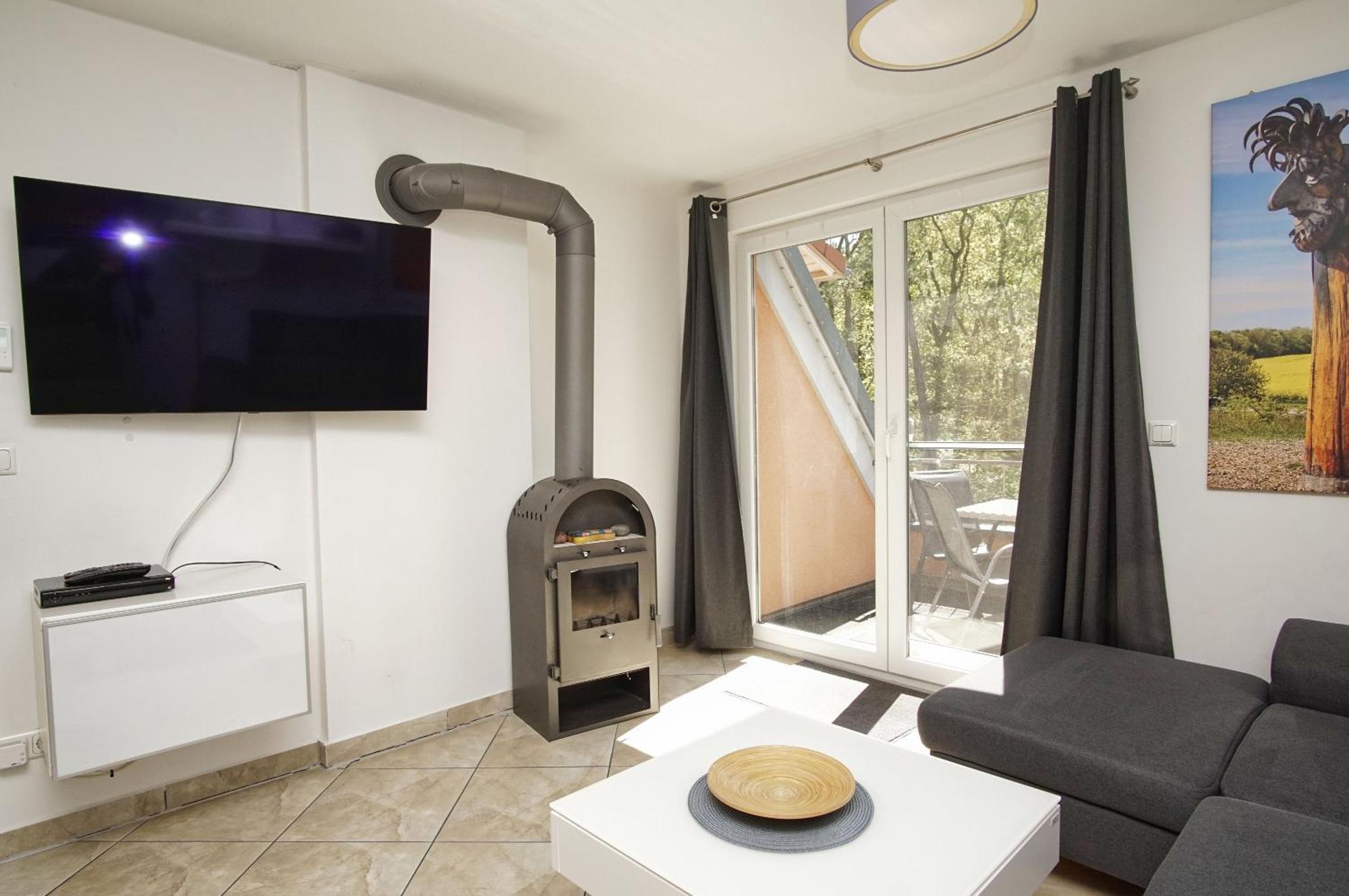 Moderne Fewo Nr 4 Mit Balkon, Sauna Im Haus, Garten - Ferienwohnungen Am Wald Klein Gelm Exteriör bild